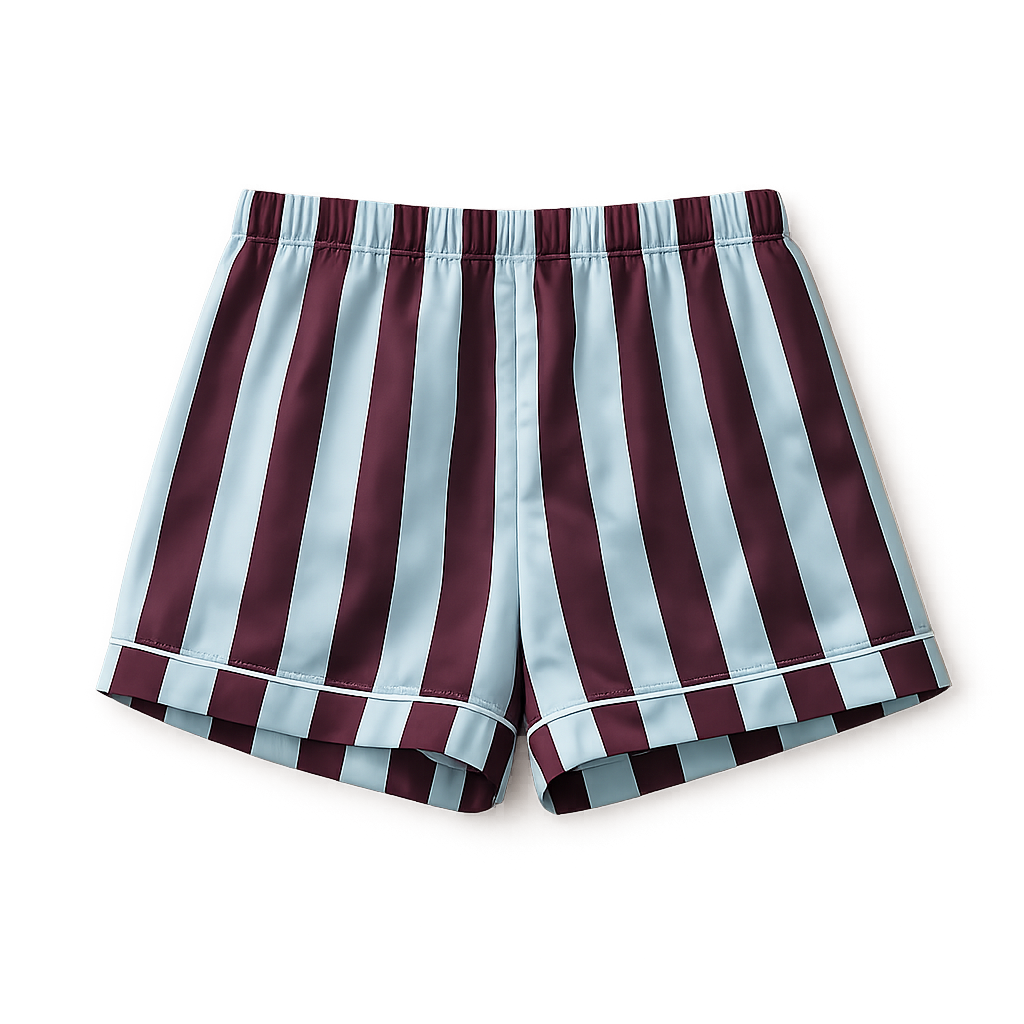 Blue Stripes Short