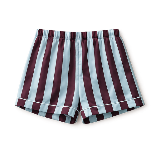 Blue Stripes Short