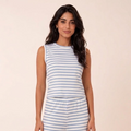 Sky stripe Top