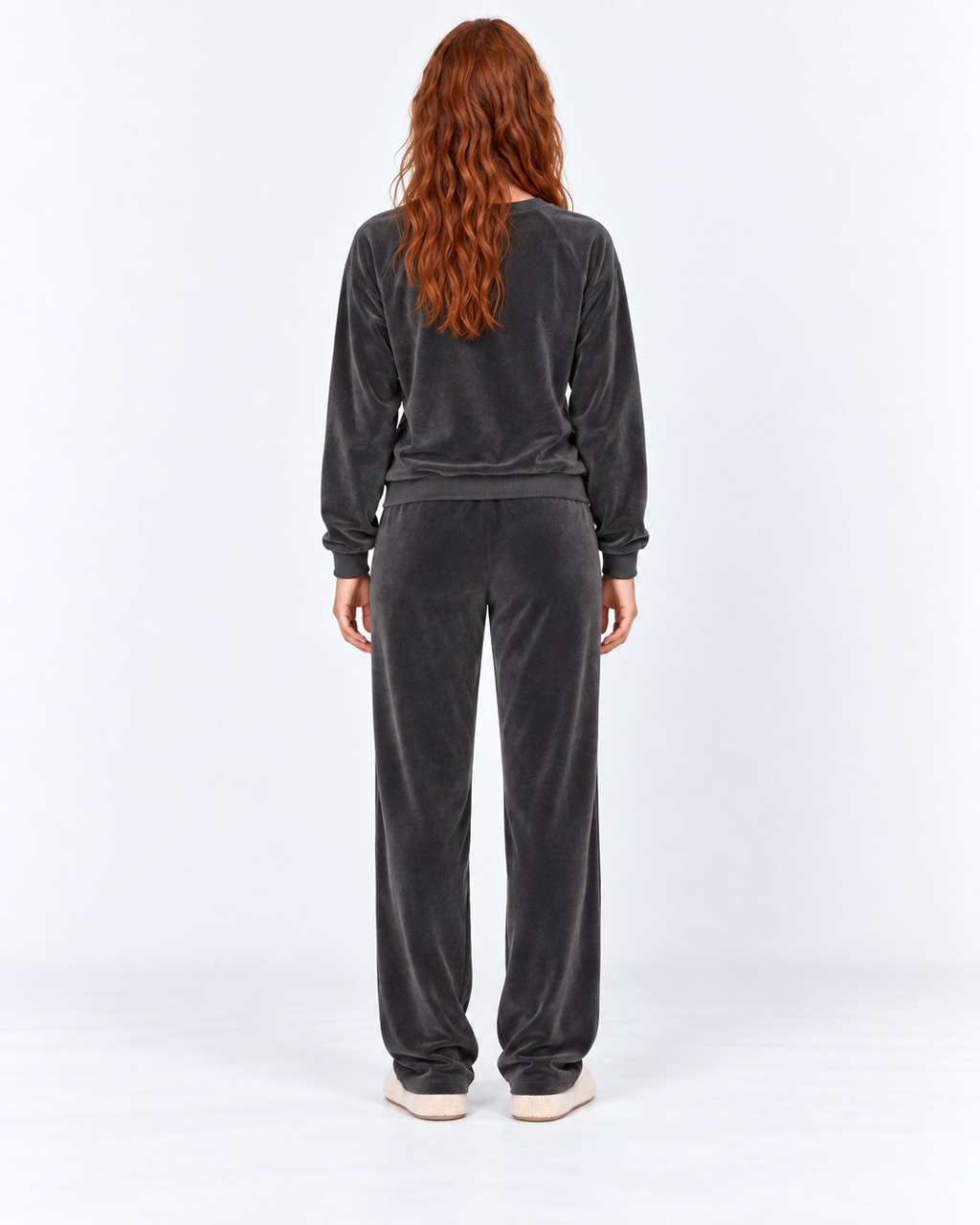 Midnight Velvet Pajama Set