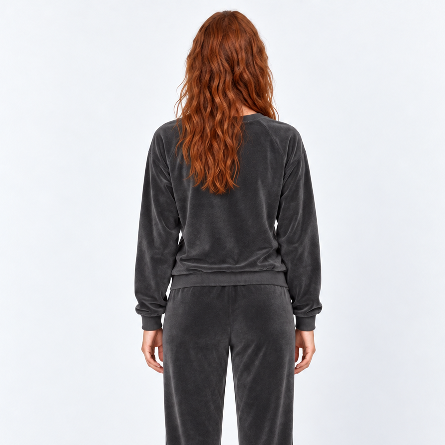 Midnight Velvet Pajama Top