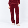 Burgundy Velvet Pajama Pants