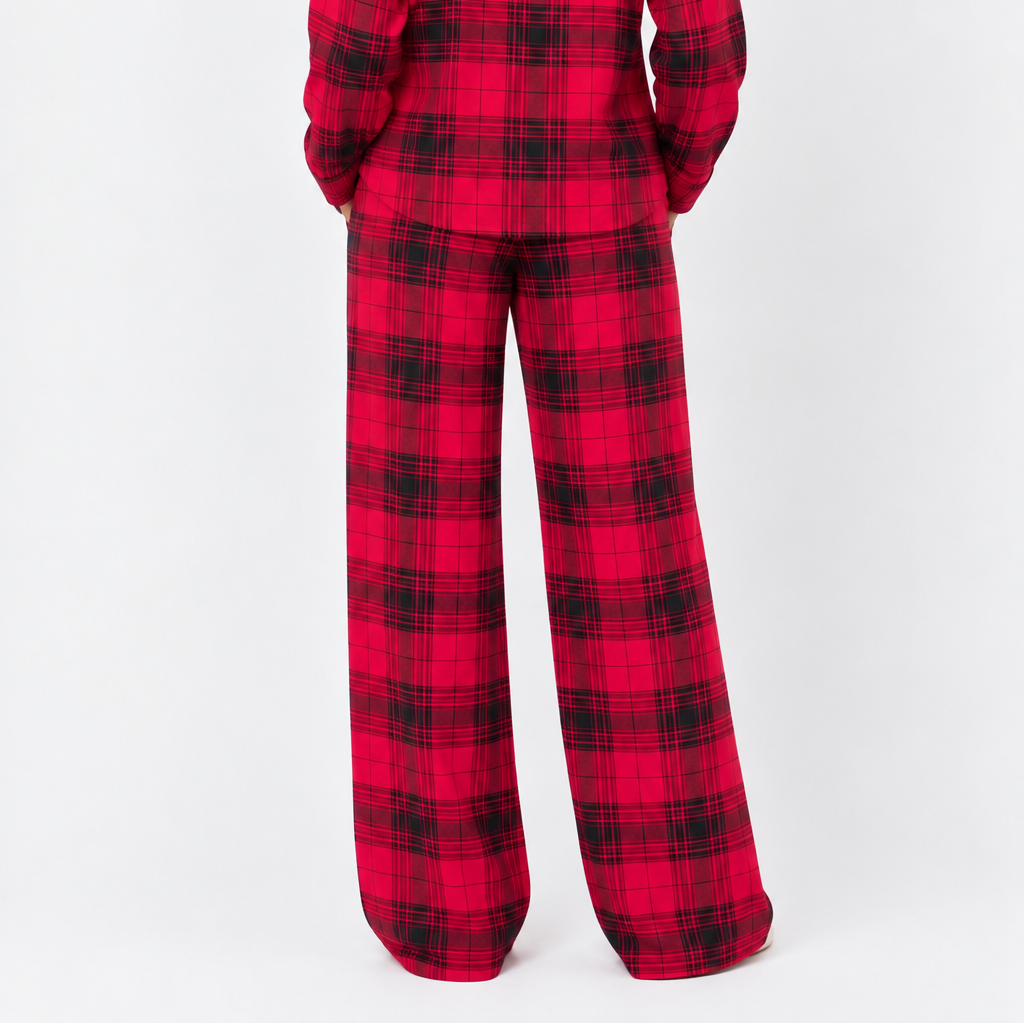 Ruby Tartan Pajama Pants